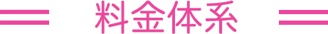 料金体系